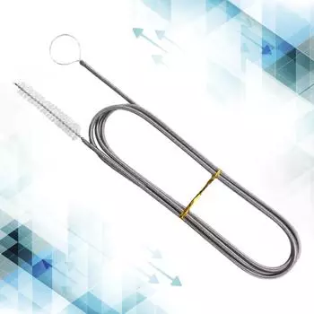 Гибкая щетка для очистки подающей трубы, тонкий инструмент для очистки сливных отверстий, щетка для очистки шланга, многофункциональная гибкая щетка