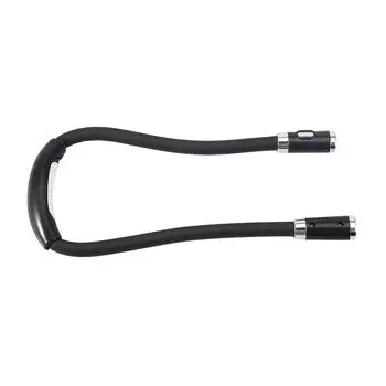 Гибкая шейная подвесная светодиодная лампа Hands Free Регулируемая сгибаемая лампа для ночного чтения (черный)