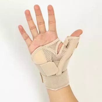 Гибкая шина для поддержки большого пальца на запястье, 1 шт., для тендинита, артрита, дышащая защита для большого пальца, подходит для правой и левой руки