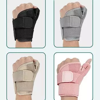 Гибкая шина для поддержки запястья и большого пальца при тендините, артрите, дышащая защита для большого пальца, подходит для правой и левой руки