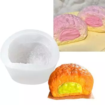 Гибкая силиконовая форма в форме ананаса, форма для изготовления выпечки, легко демонтируемая форма для свечей, термостойкий инструмент для ювелирных изделий