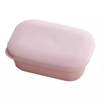 Гибкая силиконовая мыльница для ванной комнаты, держатель для мыльницы, тарелка, сливной лоток синий