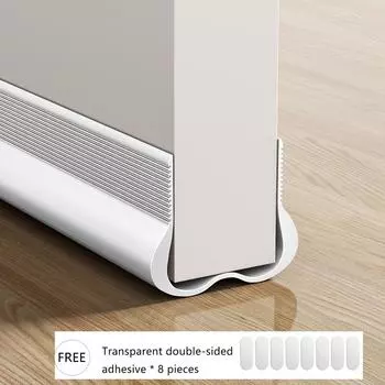 Гибкая уплотнительная лента для нижней части двери из ПВХ, ограничитель сквозняка двери, уплотнительная лента, звукоизоляционная прокладка, уплотнительная лента, товары для дома