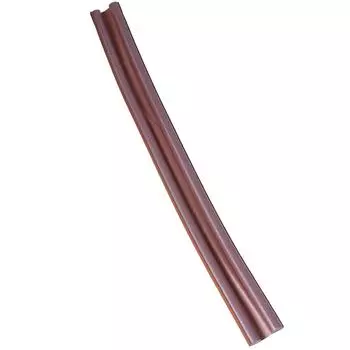 Гибкая уплотнительная полоса для нижней части двери, 95 см, Защитная полоса для двери, защита от ветра коричневый