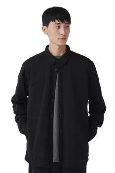 Гибкая утепленная рубашка [Snow Peak] чёрный