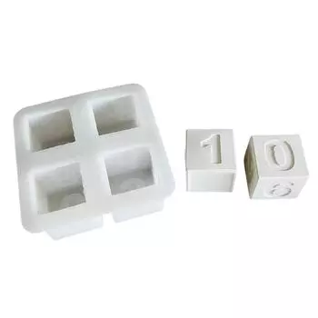 Гибкие формы для рукоделия, формы для художественных проектов, формы для изготовления ювелирных изделий, рождественские силиконовые формы для фигурок, силиконовая текстура A