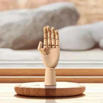 Гибкие пальцы Модель руки художника Манекен Орнамент Искусство Эскиз Живопись Многоцелевое использование Small