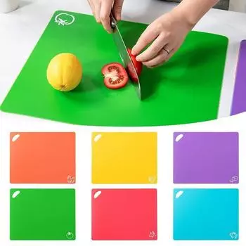 Гибкие пластиковые разделочные доски Классификация Разделочная доска Нескользящая оранжевый