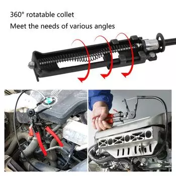 Гибкие плоскогубцы для хомутов для ремонта автомобилей. Ручные инструменты для снятия хомутов с 24-дюймовым кабелем. Инструменты для ремонта. Использование в узких местах.