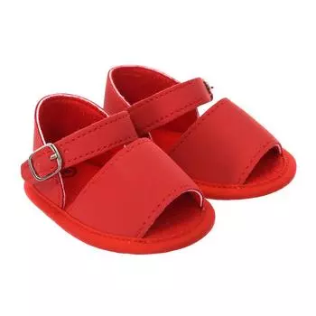 Гибкие сандалии с застежкой-пряжкой LPG31231 для младенцев 16 красный