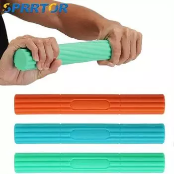 Гибкие штанги для ручного тренажера для физиотерапии — облегчают боль при тендините и усиливают силу хвата — для облегчения боли в локте Green-10LB
