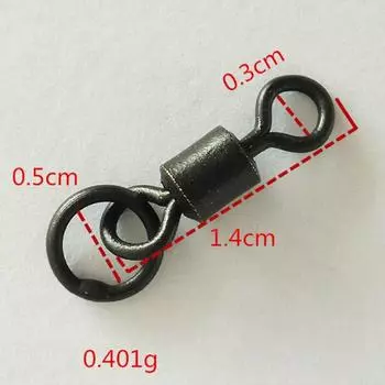 Гибкие вертлюжки для ловли карпа Chod, 10/20/50/100 шт., переносные, надежные 20pcs