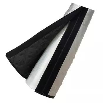 Гибкий алюминиевый воздуховод с изоляцией из алюминиевой фольги для труб для отопления, охлаждения, вентиляции и т. д. silver