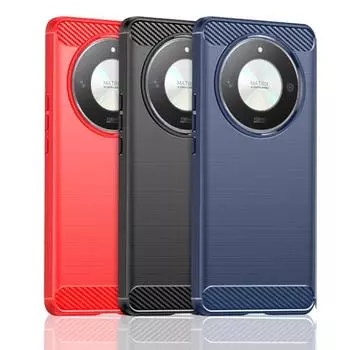 Гибкий чехол из ТПУ для Honor Magic 6 Lite 5 Pro X9b X9a защитный чехол противоударный чехол Fundas Capa Honor X9b чёрный