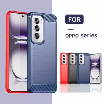 Гибкий чехол из ТПУ для OPPO Reno 12 Pro 5G 11 11F, защитный чехол, противоударный чехол Fundas Shell Coque Capa OPPO Reno 11 5G чёрный