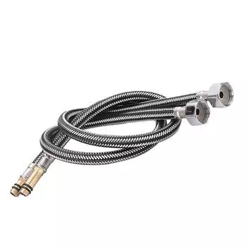 Гибкий длинный шланг прокладка сантехнические трубы труба легкая брызгозащищенная насадка для ванной комнаты