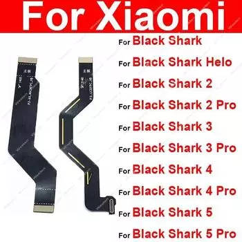 Гибкий кабель материнской платы с ЖК-дисплеем для Xiaomi Black Shark Blackshark Helo 2 3 4 5 Pro, разъем для материнской платы, ЖК-экран, гибкий кабель 2 -Main Flex-Ver. A