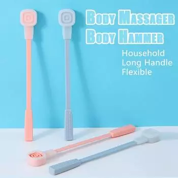 Гибкий массажер для тела, бытовой массажер для побоев, массажная палочка Гуаша для пожилых людей Style 2 Blue