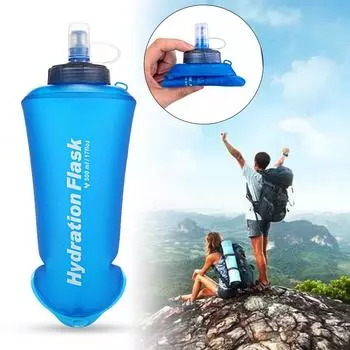 Гибкий мешок для воды с герметичной кромкой, устойчивый к царапинам и разрыву, для использования на открытом воздухе 500ML