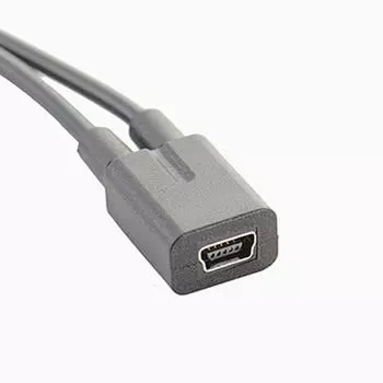 Гибкий мини 5-контактный Y-образный разветвитель, мини-USB-разветвитель, удлинитель, кабель для зарядки, разветвитель, удлинитель, кабель для зарядки, провод