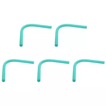 Гибкий поплавок для плавания в бассейне с лапшой, плавающий помощник (Сплошной зеленый)