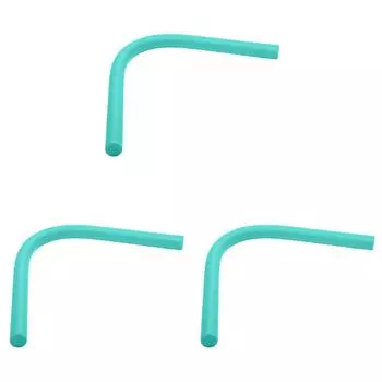 Гибкий поплавок для плавания в бассейне с лапшой, плавающий помощник (Сплошной зеленый)