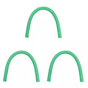 Гибкий поплавок для плавания в бассейне с лапшой, плавающий помощник (Полый зеленый)