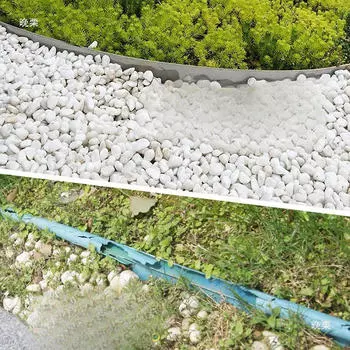 Гибкий пояс для окантовки газона 1 м, не требующий копания, устойчивый к ржавчине, разделитель для травы и камня 5 cmx3 cm