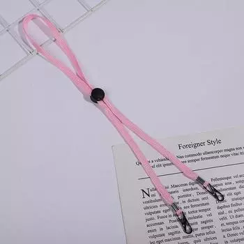 Гибкий регулируемый ремешок для шляпы, съемный ветрозащитный шнурок для подбородка, ремешок с зажимами, не теряющийся, фиолетовый