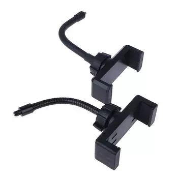 Гибкий шланг держатель зажима для телефона для смартфона подставка для прямой трансляции селфи кольцо лампа зажим для телефона кронштейн