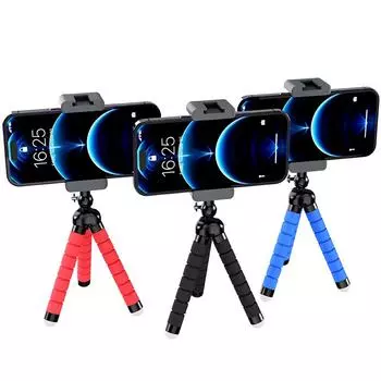 Гибкий штатив-осьминог для телефона, для всех мобильных камер, держатель-клипса для спортивной камеры Gopro Mini, гибкий штатив