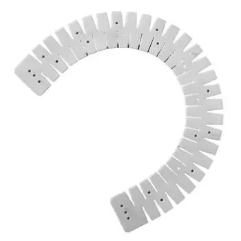 Гибкий швейный артефакт Портативный DIY Подгибатель Профессиональный инструмент для подгибки с криволинейной шкалой Набивка Шитье