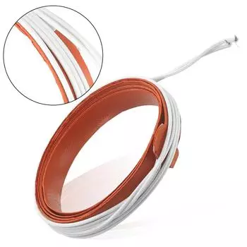 Гибкий силиконовый нагревательный коврик/коврик для стеклоочистителей, антиобледенительный, термический, тающий снег 15*1200 мм, практичные аксессуары