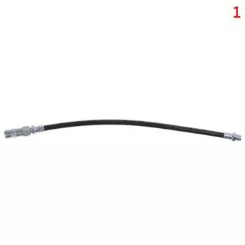 Гибкий смазочный пистолет с гибким шлангом, сверхмощная длинная удлинительная трубка с разъемом 30CM