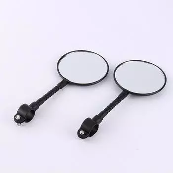 Гибкий универсальный велосипед велосипедный руль крепление зеркало заднего вида безопасность