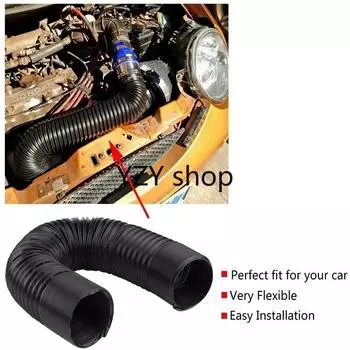 Гибкий воздушный шланг для двигателя автомобиля, термостойкий и водонепроницаемый, воздухозаборная труба, впускная труба, впускной шланг для подачи холодного воздуха