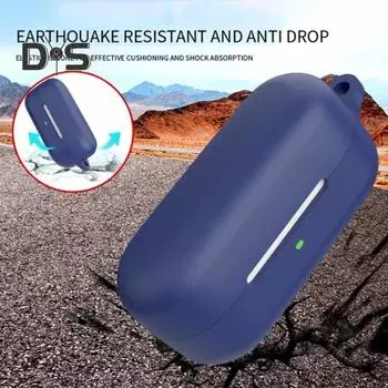 Гибкий защитный чехол для наушников, ударопрочный, плотно прилегающий, нескользящий, защитный чехол для Sony WF-C510 темно-зеленого