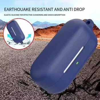 Гибкий защитный чехол для наушников, ударопрочный, плотно прилегающий, нескользящий, защитный чехол для Sony WF-C510 чёрный