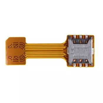 Гибридный адаптер Micro SD с двойной двойной SIM-картой для удлинителя телефона Android Nano Mic