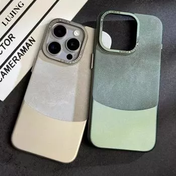 Гибридный фланелевый + жесткий противоударный чехол из поликарбоната для iPhone 15 14 13pro 12 14pro 15 pro max Металлическая защита линз Матовый противоударный чехол for iphone13(6.1 ) белый