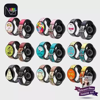 Гибридный ремешок для часов SLBS@ BTS с музыкальной тематикой GALAXY WATCH6