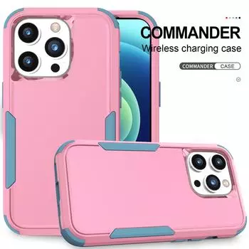 Гибридный сверхпрочный защитный чехол для iPhone 16 15 14 13 12 11 XR XS Pro Max 7 8 Plus 3IN1 Otter Case Box Жесткий военный противоударный чехол с полной защитой for iPhone 15ProMax