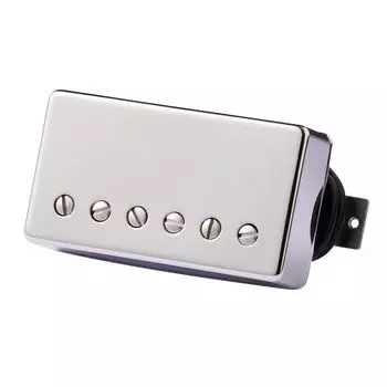 Gibson 57 Classic Quick Connect Treble Nickel cover PU57TDBNCQ4 Звукосниматель Gibson /