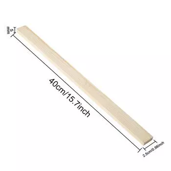 Гид для раскатывания глины, толстая антипригарная линейка для выпечки, скалка, деревянная скалка, мерные инструменты для лепки из глины, керамические инструменты