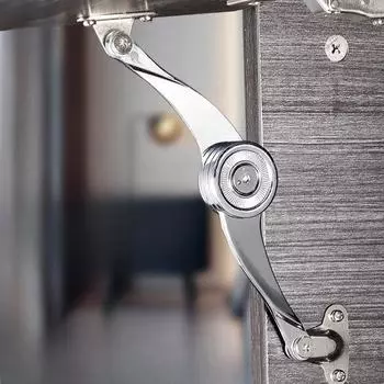 Гидравлические петли с произвольной остановкой для кухонных шкафов, регулируемые польские петли для мебели, подъемные створки, опорная фурнитура