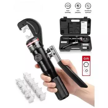 Гидравлический обжимной инструмент APR-70 Клещи для обжима кабельных наконечников 4–70 мм2 Давление обжимного инструмента 5–6T Давление