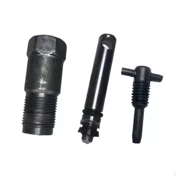 Гидравлический вертикальный домкрат, масляный насос, инструменты для авторемонта, винт для стравливания воздуха, цилиндр, поршень, плунжер, детали Length 55mm