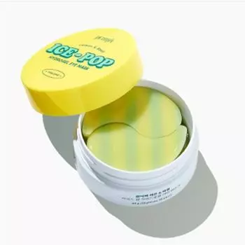 Гидрогелевая маска для глаз Petitfee Lemon & Basil Ice-Pop (3 варианта)