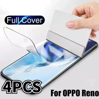 Гидрогелевая пленка для экрана телефона OPPO Reno 5 4G Pro Plus 5K 5F 5Z 4 lite SE 4F 4Z 5G 3 2 2F 2Z 10X ZOOM ZA For F21 Pro 5G чистый