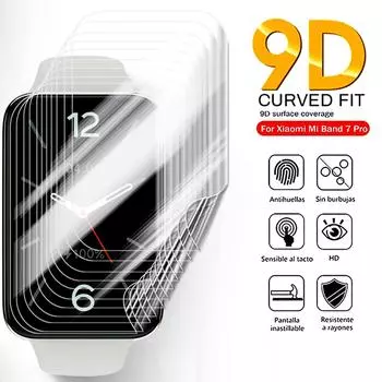 Гидрогелевая пленка для браслета Xiaomi Mi Band 7 HD Гидрогелевая пленка Мягкая пленка подходит для Xiaomi Mi Band 7